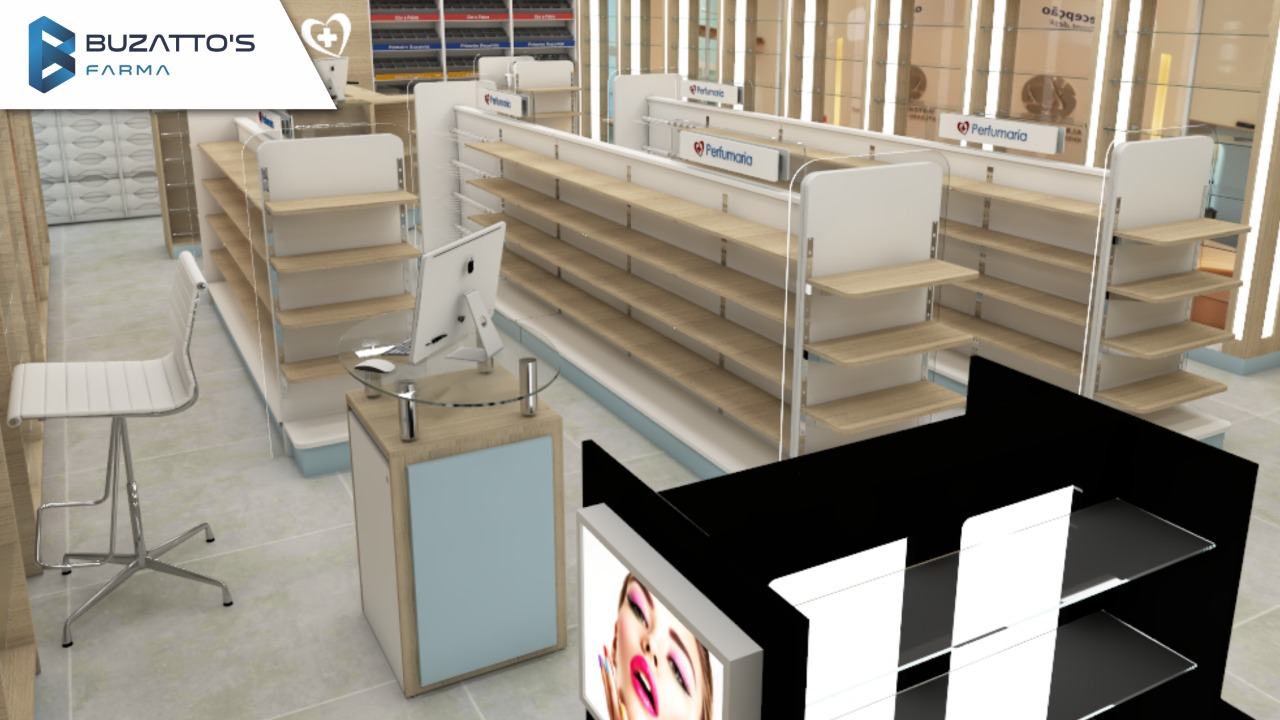 2021: tendências em mobiliário para drogarias